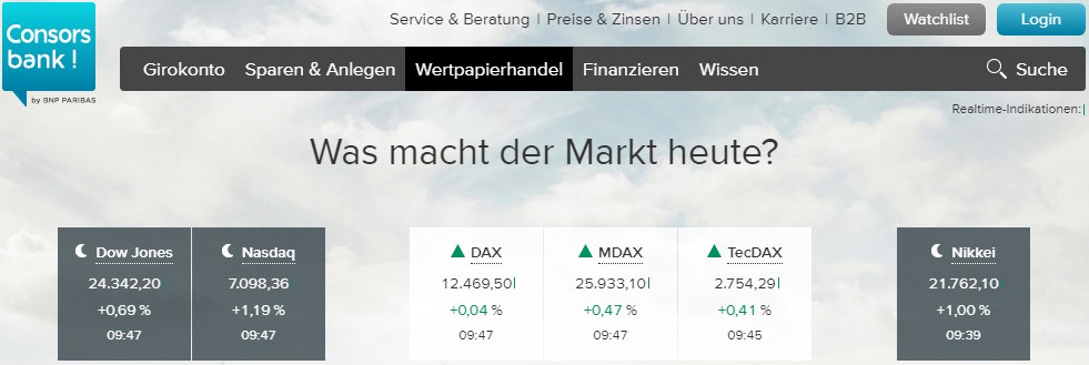 Über den deutschen Broker handeln die Trader mit Aktien und weiteren Assets.